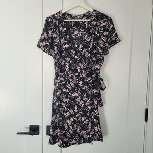 Floral Wrap Dress